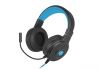 Aksesuāri Mob. & Vied. telefoniem - Gaming Headset Warhawk Built-in microphone, Black / Blue melns zils 