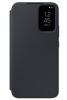 Аксессуары Моб. & Смарт. телефонам Samsung Galaxy A34 Smart View Wallet Case Black melns Безпроводные зарядки (Индуктивные)