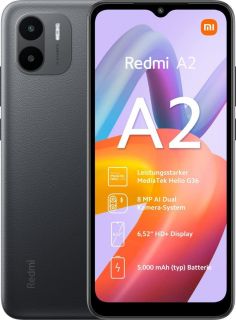 Xiaomi Redmi A2 2 / 32GB Black melns