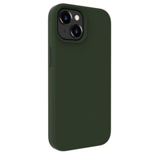 Evelatus iPhone 15 Premium Soft Touch Silicone Case Dark Olive