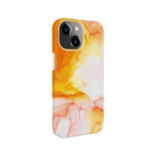 Evelatus Evelatus 
 Apple 
 iPhone 15 Premium Silicone case Customized Print 
 Orange oranžs oranžs