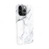 Aksesuāri Mob. & Vied. telefoniem Evelatus iPhone 15 Pro Premium Silicone case Customized Print White balts 