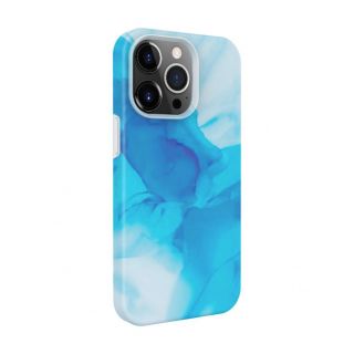 Evelatus Evelatus 
 Apple 
 iPhone 15 Pro Premium Silicone case Customized Print 
 Blue zils