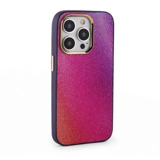 - iPhone 15 Pro Max Print Desire Customized Diamonds Case Purple purpurs