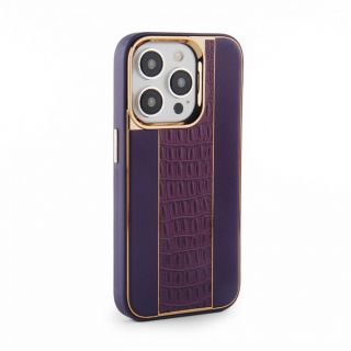 - iLike 
 Apple 
 iPhone 15 Pro Leather Case Customized 
 Plum plūme