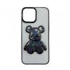 Аксессуары Моб. & Смарт. телефонам - iLike 
 Apple 
 iPhone 13 Silicone Case Print Desire Bear 
 Black m...» 