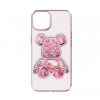 Аксессуары Моб. & Смарт. телефонам - iLike 
 Apple 
 iPhone 14 Silicone Case Print Desire Bear 
 Pink ro...» 