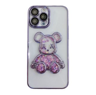 - iLike 
 Apple 
 iPhone 15 Pro Silicone Case Print Desire Bear 
 Purple purpurs
