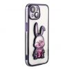 Аксессуары Моб. & Смарт. телефонам - iLike 
 Apple 
 iPhone 13 Silicone Case Print Desire Rabbit 
 Purpl...» 