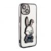 Аксессуары Моб. & Смарт. телефонам - iLike 
 Apple 
 iPhone 14 Silicone Case Print Desire Rabbit 
 Black...» 