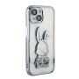 - iLike 
 Apple 
 iPhone 15 Silicone Case Print Desire Rabbit 
 Blue zils