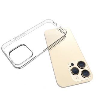 Evelatus Evelatus 
 Apple 
 iPhone 15 Pro Clear Silicone Case 1.5mm TPU 
 Transparent