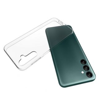 Evelatus Evelatus 
 Samsung 
 Galaxy A14 4G Clear Silicone Case 1.5mm TPU 
 Transparent
