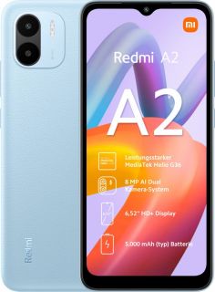 Xiaomi Redmi A2 3 / 64GB Light Blue zils
