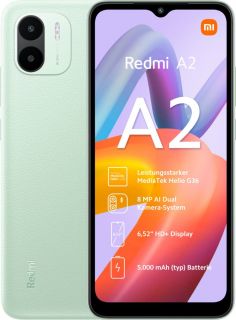 Xiaomi Redmi A2 3 / 64GB Light Green zaļš