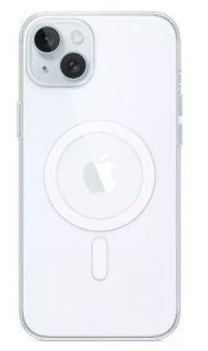 Apple Apple 
 - 
 iPhone 15 Plus Clear Case with MagSafe