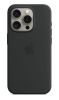 Aksesuāri Mob. & Vied. telefoniem Apple Apple 
 - 
 iPhone 15 Pro Silicone Case with MagSafe - Black melns 