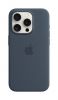Aksesuāri Mob. & Vied. telefoniem Apple iPhone 15 Pro Silicone Case with MagSafe - Storm Blue zils GPS