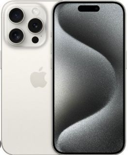 Apple iPhone 15 Pro 128GB 
 White Titanium balts