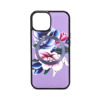 Evelatus Evelatus Apple iPhone 15 Wallet and Slim Cover Case Purple purpurs