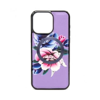 Evelatus iPhone 15 Pro Wallet  and Slim Cover Case Purple