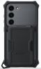 Aksesuāri Mob. & Vied. telefoniem Samsung Samsung - Galaxy S23 Protective Standing Cover Black melns Virtuālās realitātes brilles