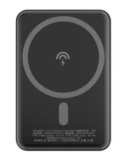 - wireless powerbank MagSafe 5000mAh (K14S) Black