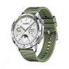 Смарт-часы Huawei GT 4 Smart watch GPS (satellite) AMOLED 46mm Waterproof Green Woven  Аккумулятор для Смарт-Часов