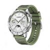 Smart-pulkstenis Huawei GT 4 Smart watch GPS  satellite  AMOLED 46mm Waterproof Green Woven 