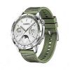 Смарт-часы Huawei GT 4 Smart watch GPS (satellite) AMOLED 46mm Waterproof Green Woven  Wireless Activity Tracker