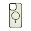Аксессуары Моб. & Смарт. телефонам Evelatus iPhone 13 Pro Hybrid Case With MagSafe PC+TPU Green Bluetooth гарнитуры
