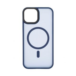 Evelatus iPhone 14 Pro Max Hybrid Case With MagSafe PC+TPU Blue