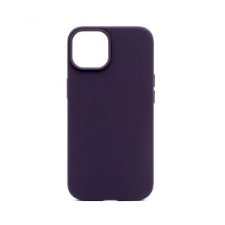 - Connect Apple iPhone 14 Premium Magsafe Soft Touch Silicone Case New Function Purple