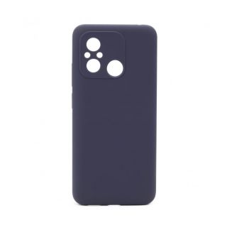 - Redmi 12C Premium Soft Touch Silicone Case Midnight Blue