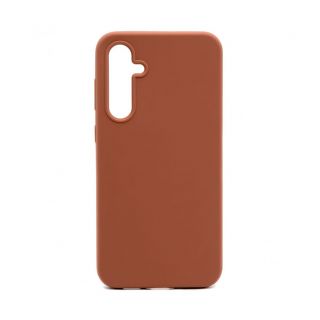 - Galaxy S23 FE Premium Magsafe Soft Touch Silicone Case Saddle Brown