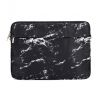 Аксессуары компютера/планшеты - iLike 15-16 Inches Fabric Laptop Bag With Strap Marble Black melns Cумки для ноутбуков