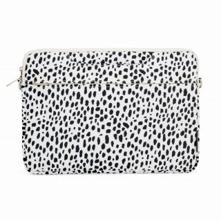 - iLike 13-14 Inches Fabric Laptop Bag With Strap Leopard White balts