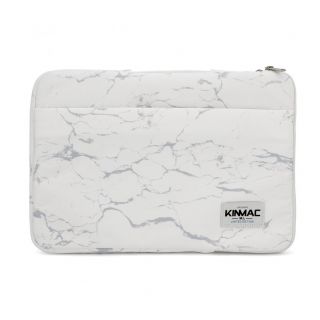 - iLike 13-14 Inches Fabric Laptop Bag Marble White balts