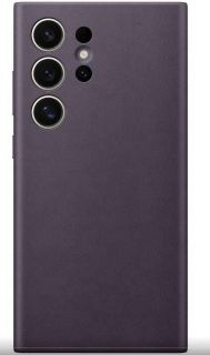 Samsung Samsung 
 - 
 Galaxy S24 Ultra Leather Cover case Dark 
 Violet
