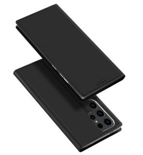 - Dux Ducis 
 Samsung 
 Galaxy S24 Ultra with flap Skin Pro case 
 Black melns