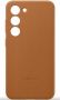 Samsung Samsung - Galaxy S23 Leather Cover Camel