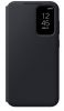 Aksesuāri Mob. & Vied. telefoniem Samsung Samsung - Galaxy S23 FE Smart View Cover Black melns Bezvadu lādētāji (Induktīvie)