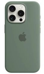 Apple iPhone 15 Pro Silicone Case with MagSafe - Cypress 