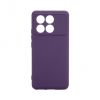 Aksesuāri Mob. & Vied. telefoniem - Poco X6 Pro Nano silicone case Purple 220V lādētājs