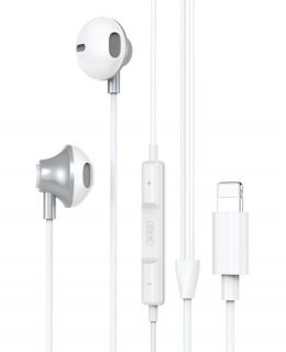 - XO Universal wired earphones EP71 Lightning White balts