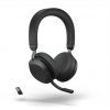 Аксессуары Моб. & Смарт. телефонам Jabra Evolve2 75, UC Stereo, No Stand, USB-A 