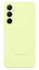 Аксессуары Моб. & Смарт. телефонам Samsung Samsung - Galaxy A55 5G Silicone Cover case Lime Безпроводные зарядки (Индуктивные)