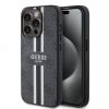 Aksesuāri Mob. & Vied. telefoniem GUESS iPhone 15 Pro Case Cover 4G Printed Stripes Black 