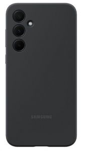 Samsung Samsung - Galaxy A35 5G Silicone Cover case Black melns
