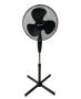 - PSF1616B Stand High 40W Power Fan with 3 Speed levels / Swing function Black